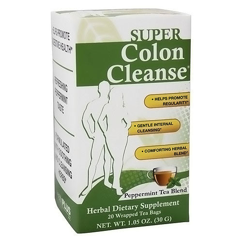, (Health Plus) Gesundheitstee Super Colon Cleanse Pfefferminz 20 Beutel