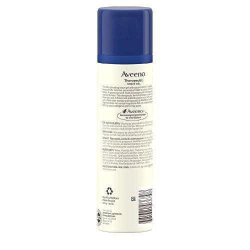 Aveeno Therapeutic Rasiergel mit Hafer, für empfindliche Haut, 200 g