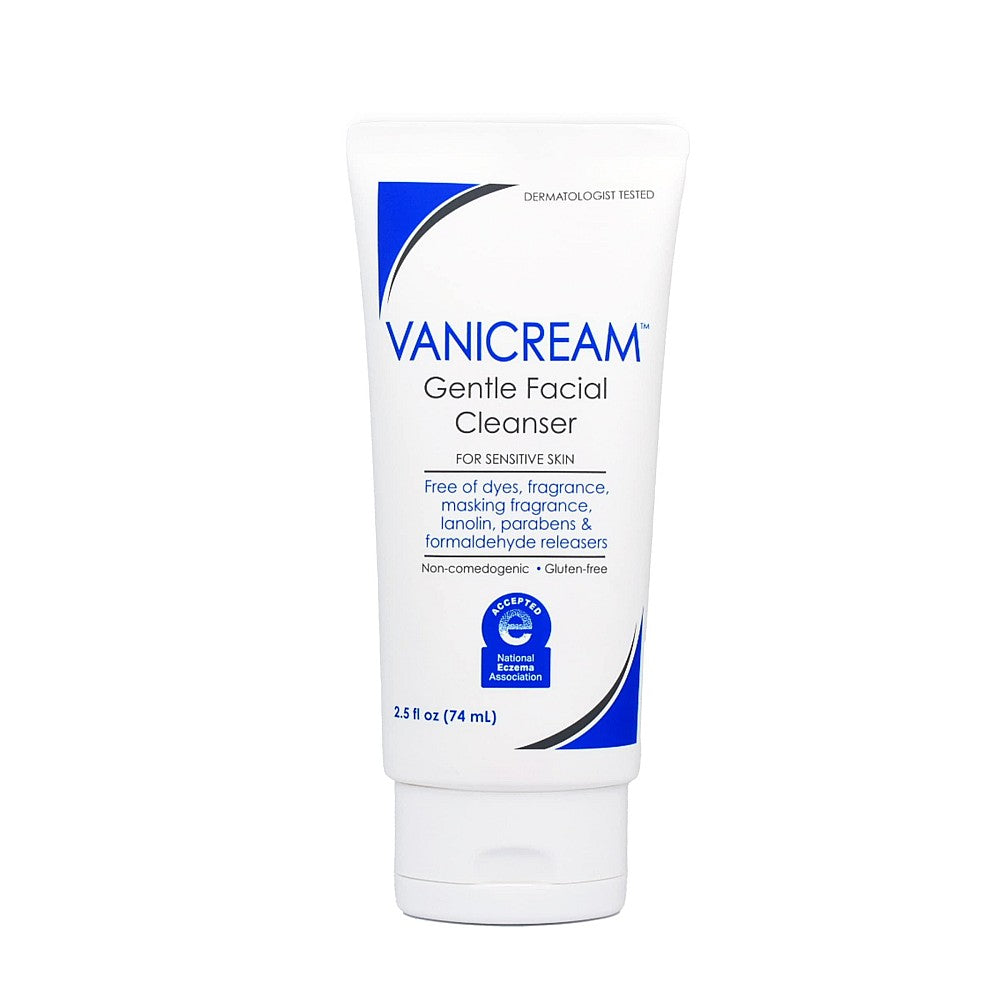 Vanicream Sanfter Gesichtsreiniger – 74 ml – Ohne häufige Reizstoffe formuliert für Menschen mit empfindlicher Haut
