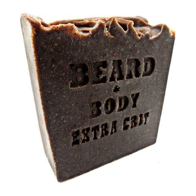 Honest Amish Extra Grit Bart- und Körperseife 5 oz