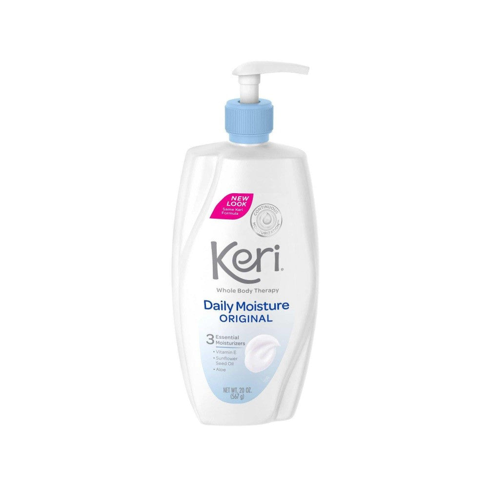 Keri Daily Dry Skin Therapy Moisture Original Body Lotion, 591 ml