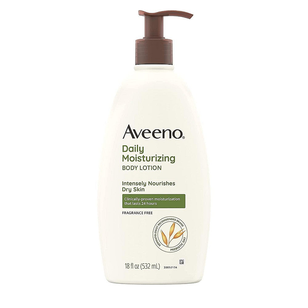 Aveeno Körperlotion, tägliche Feuchtigkeitspflege, parfümfrei 532 ml