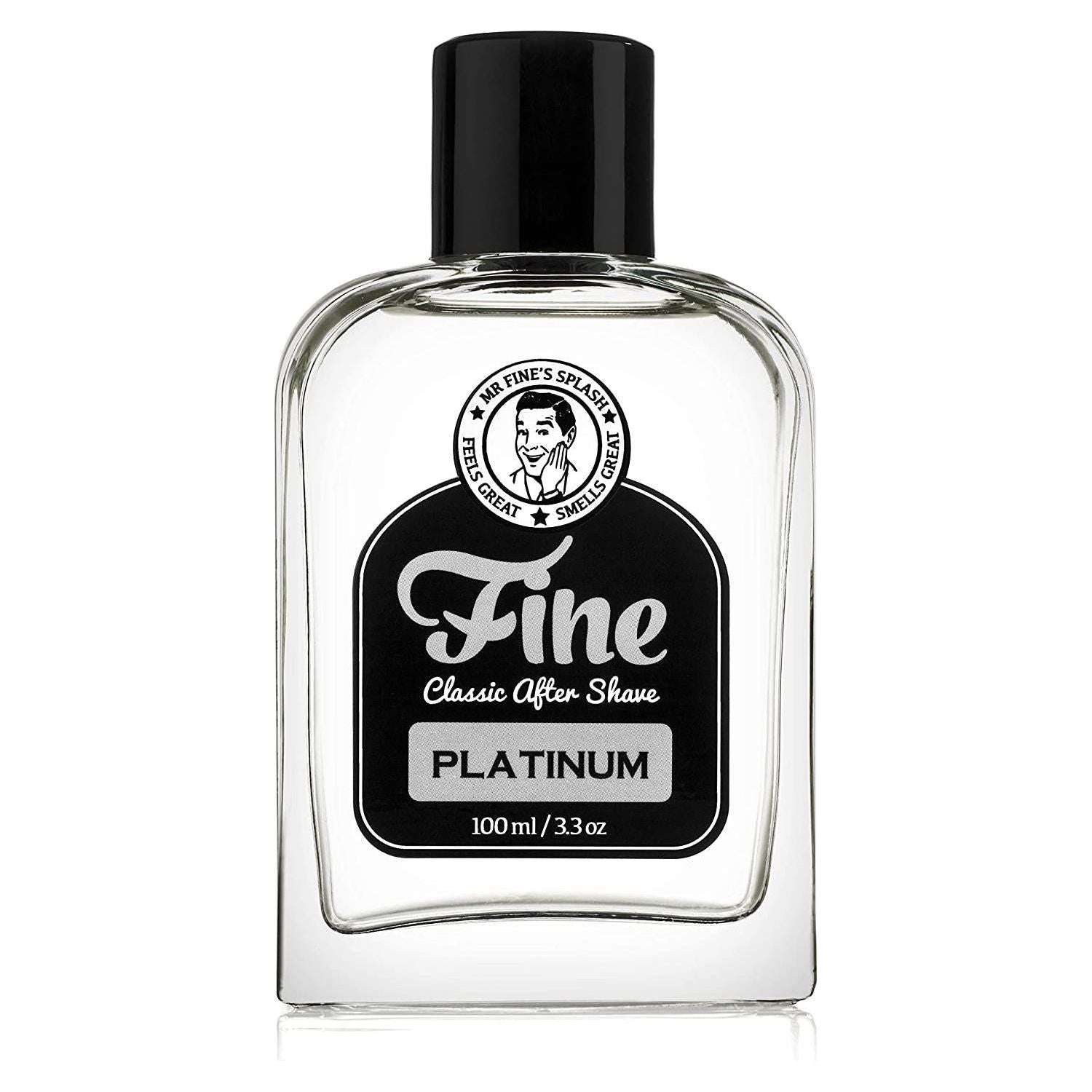 Locionë klasike pas rroje Fine Platinum - Dopobarba Lozione 98 ml