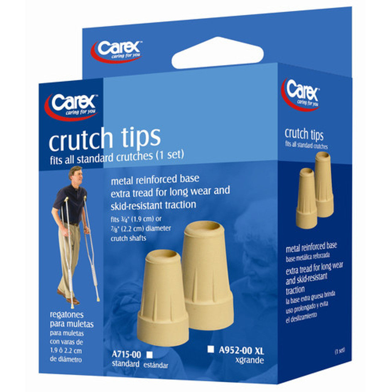 Carex Extra große Krückenspitzen