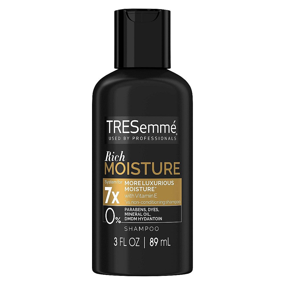 TRESemme Moisture Rich Shampoo, luxuriöse Feuchtigkeit, für trockenes oder strapaziertes Haar, 88 ml