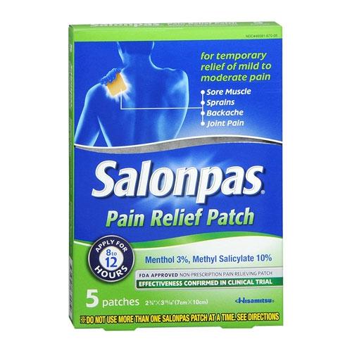 Salonpas Schmerzlinderungspflaster, Minzgeruch