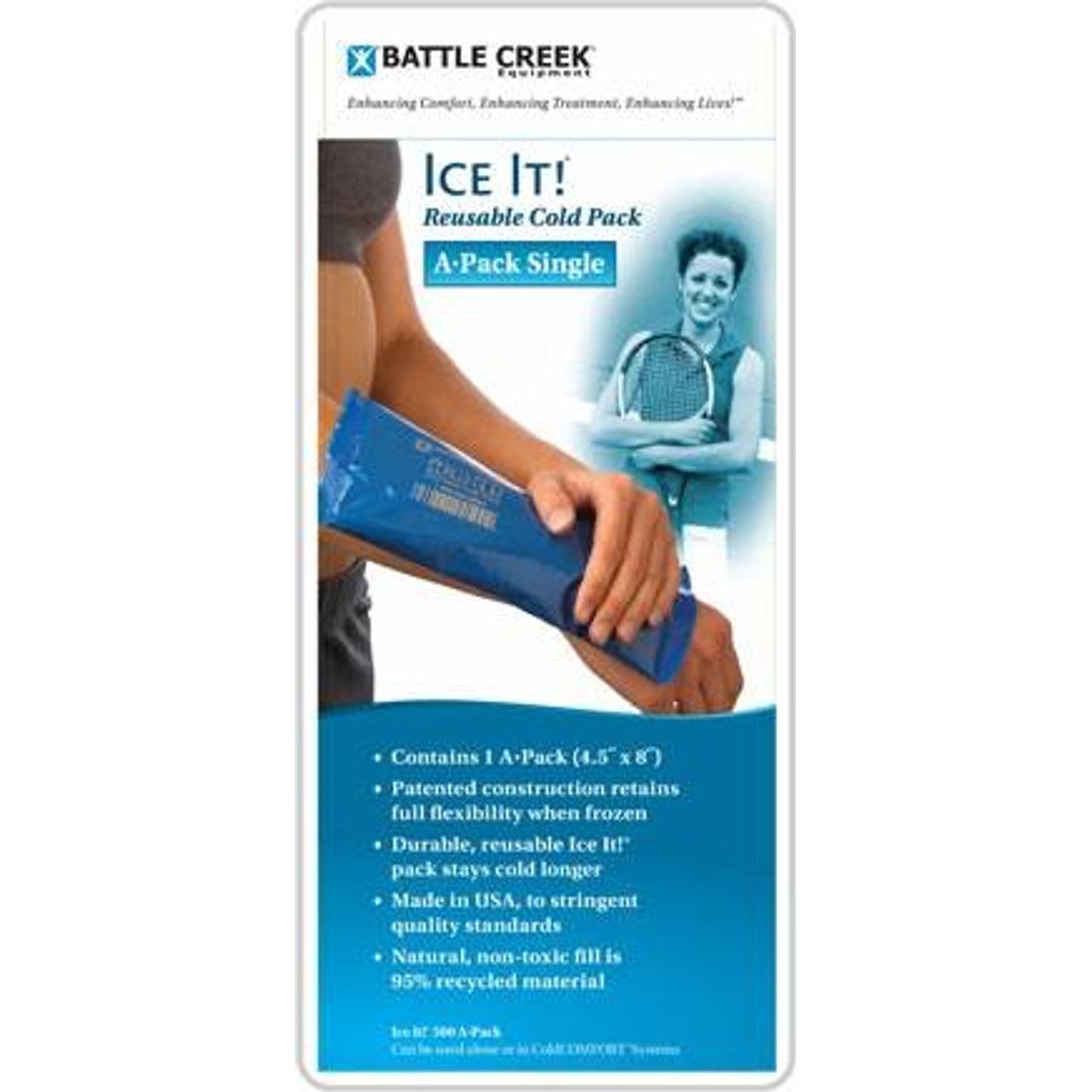 Complete Medical Supplies Ice It Wiederverwendbares Kältepack 4-1/4 X 8-1/2 Zoll
