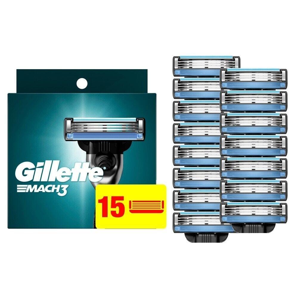 Gillette Mach3 Rasierklingen für Herren, 15 Stück