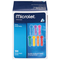 Microlet Bayer Lancetë me Ngjyra