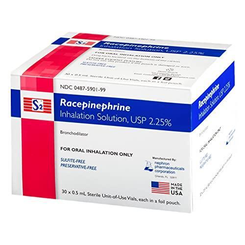 Nephron Pharmaceutical 12458900 S2 Racepinephrin Inhalationslösung