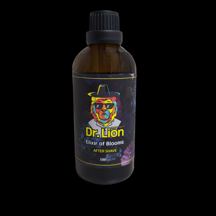 Dr. Lion Elixir i Koleksionit të Rruajtjes me Lule