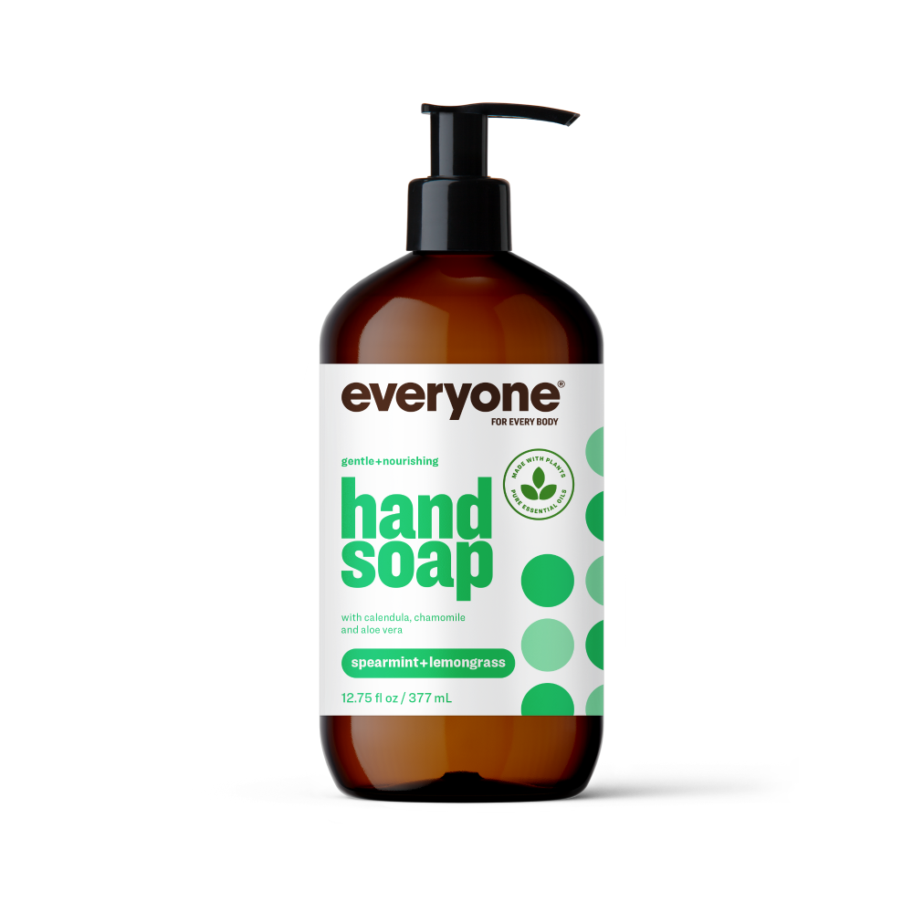Everyone Handseife, Spearmint + Zitronengras 377 ml