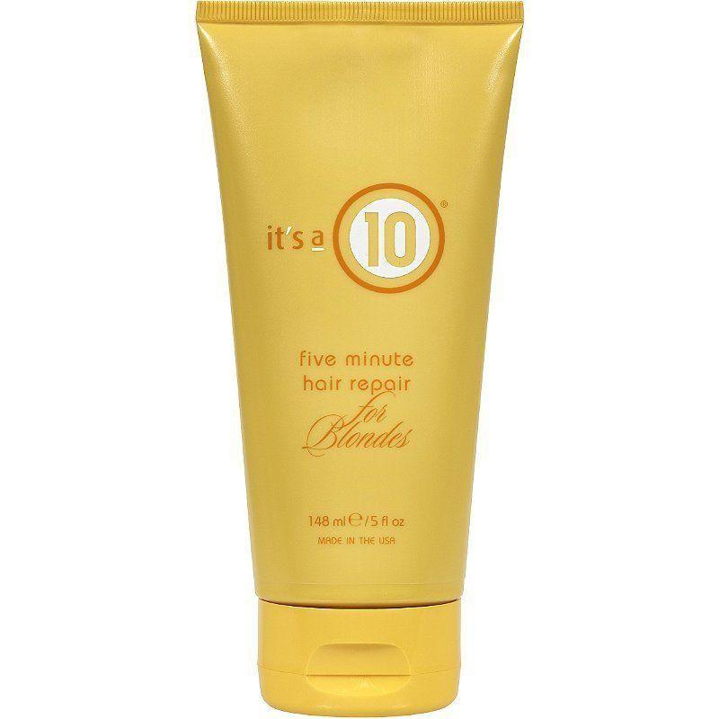 It's a 10 Fünf-Minuten-Haarreparatur für Blondinen 5 fl oz