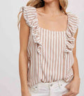 Kate Striped Blouse - Coco
