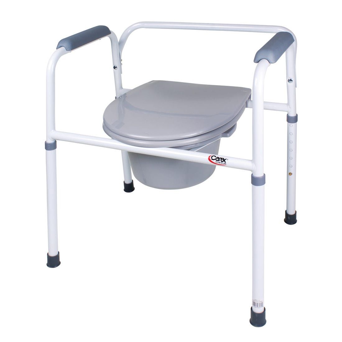 Carex Toilettenstuhl aus Stahl