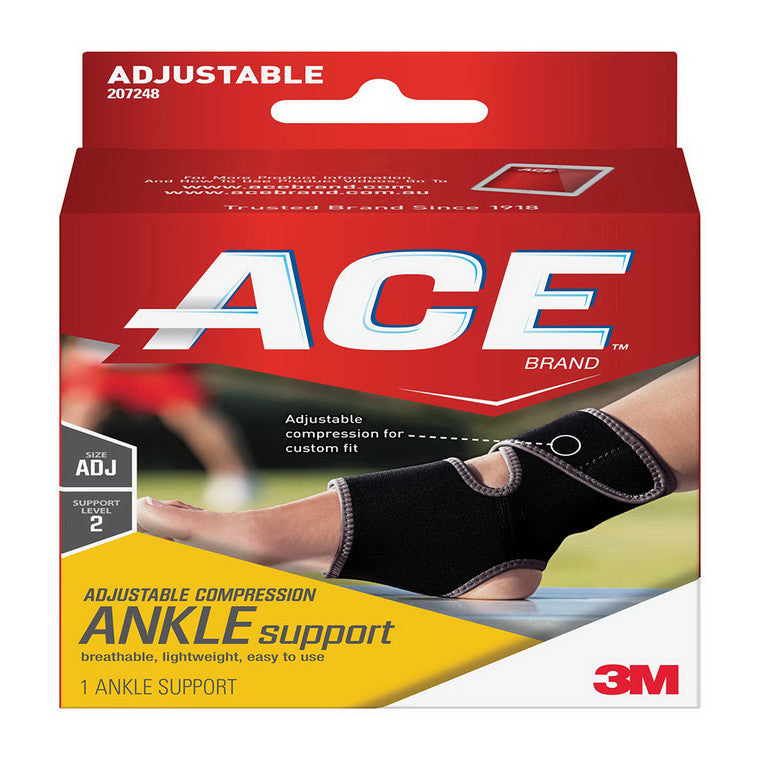 ACE Knöchelbandage, Neopren, verstellbar