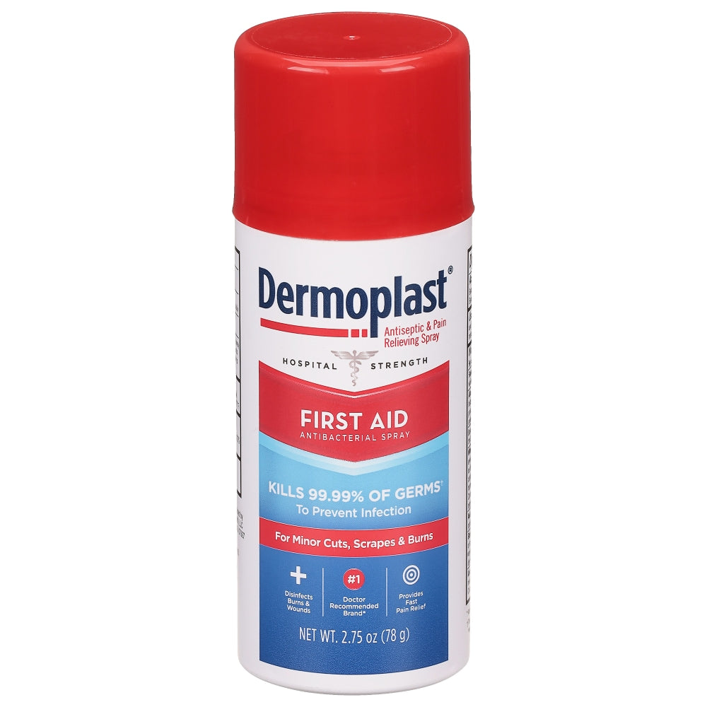 Sprej Antiseptik dhe Anestetik i Ndihmës së Parë Dermoplast 2.75 Ons
