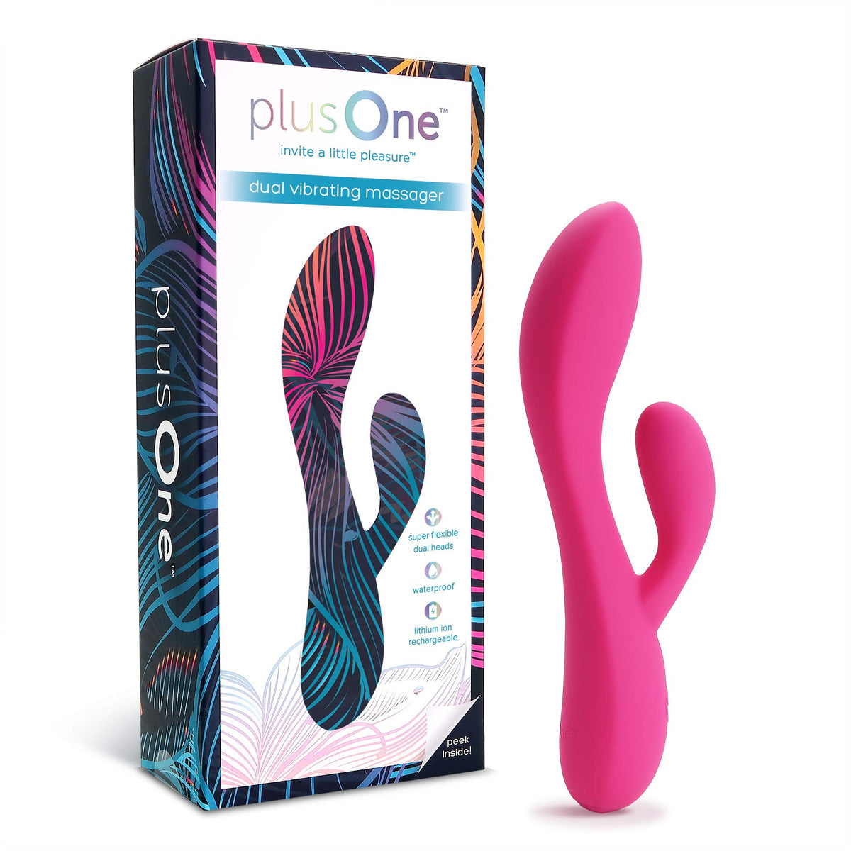 PlusOne Dual Vibrating Massager 1 Stk.