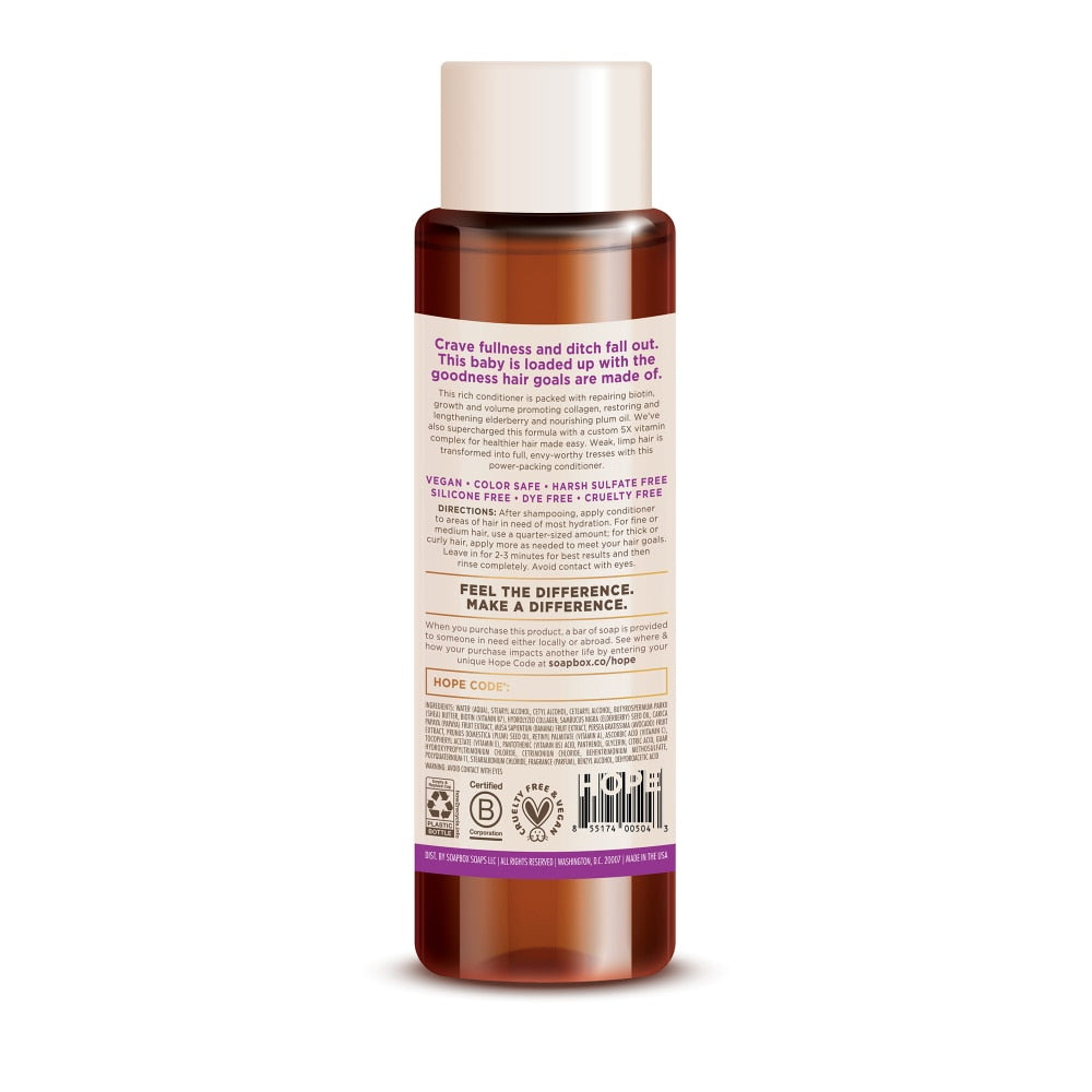 Soapbox Biotin & Superfruit Blend Restore & Volumize Conditioner, 473 ml
