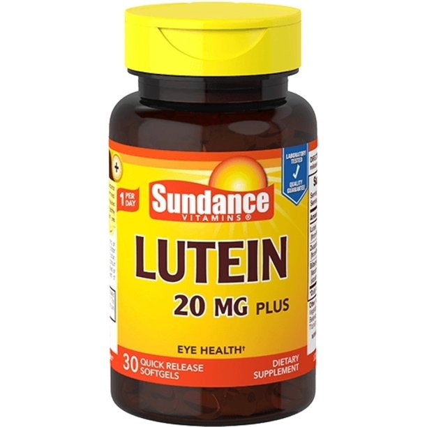 Sundance Vitamins 20 mg plus boronicë e zeaxanthin lutein 30 xhelatina të buta 30 copë