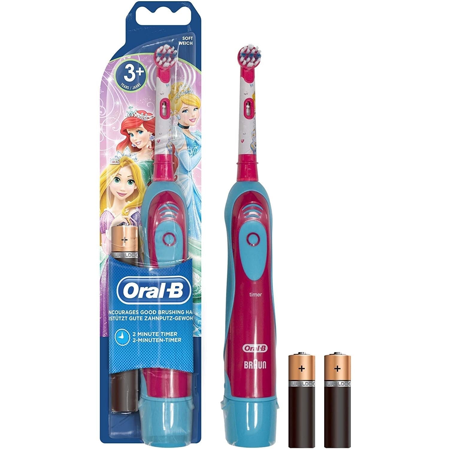 Furça e Dhëmbëve Oral-B® Kids me Bateri – Edicioni Disney Princess