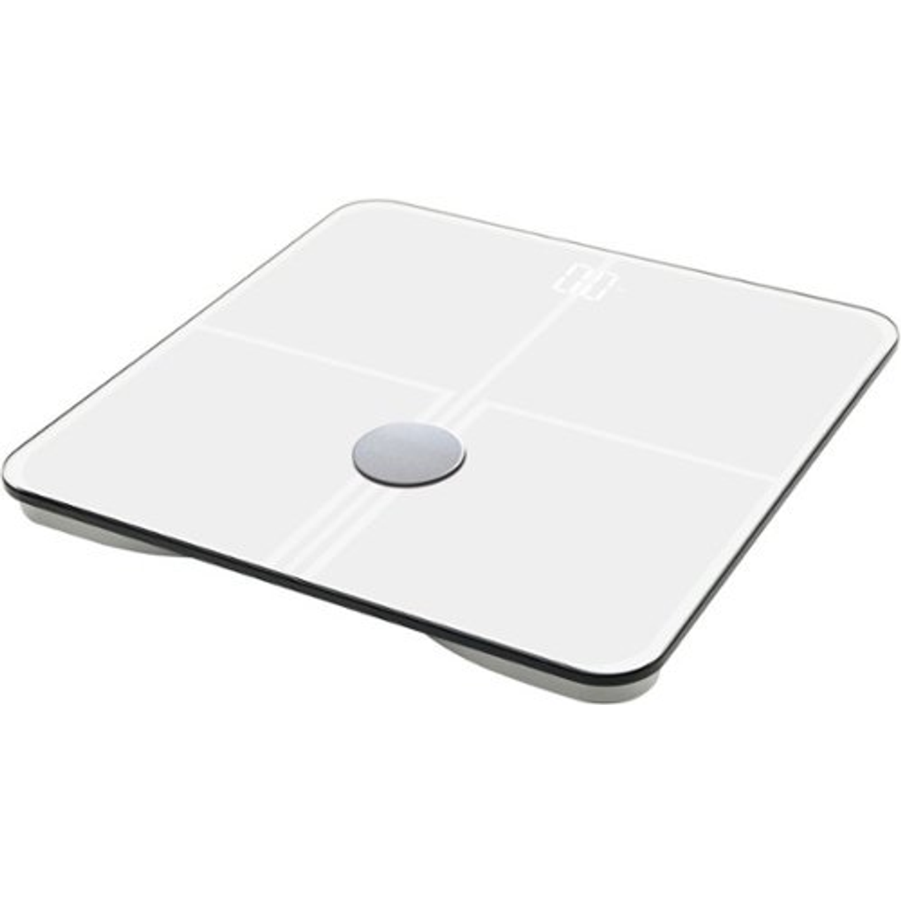 Peshorja inteligjente e peshës trupore Mobi Connect Smart BMI Wi-Fi me analizë të aplikacionit dhe 13 matje të përbërjes trupore - e bardhë SKU 6544942