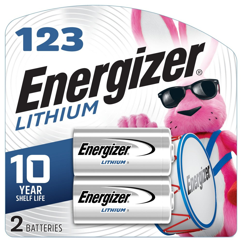 Energizer 2er-Pack 123 Batterien Lithium-Fotobatterie