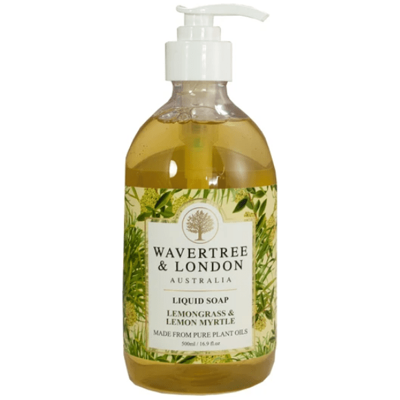 Wavertree & London Flüssigseife Lemongrass and Lemon Myrtle, 500 ml