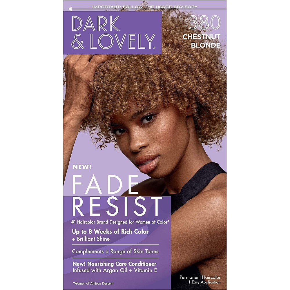 Dark and Lovely rezistent ndaj zbehjes Ngjyrë flokësh Bjonde Gështenjë 380