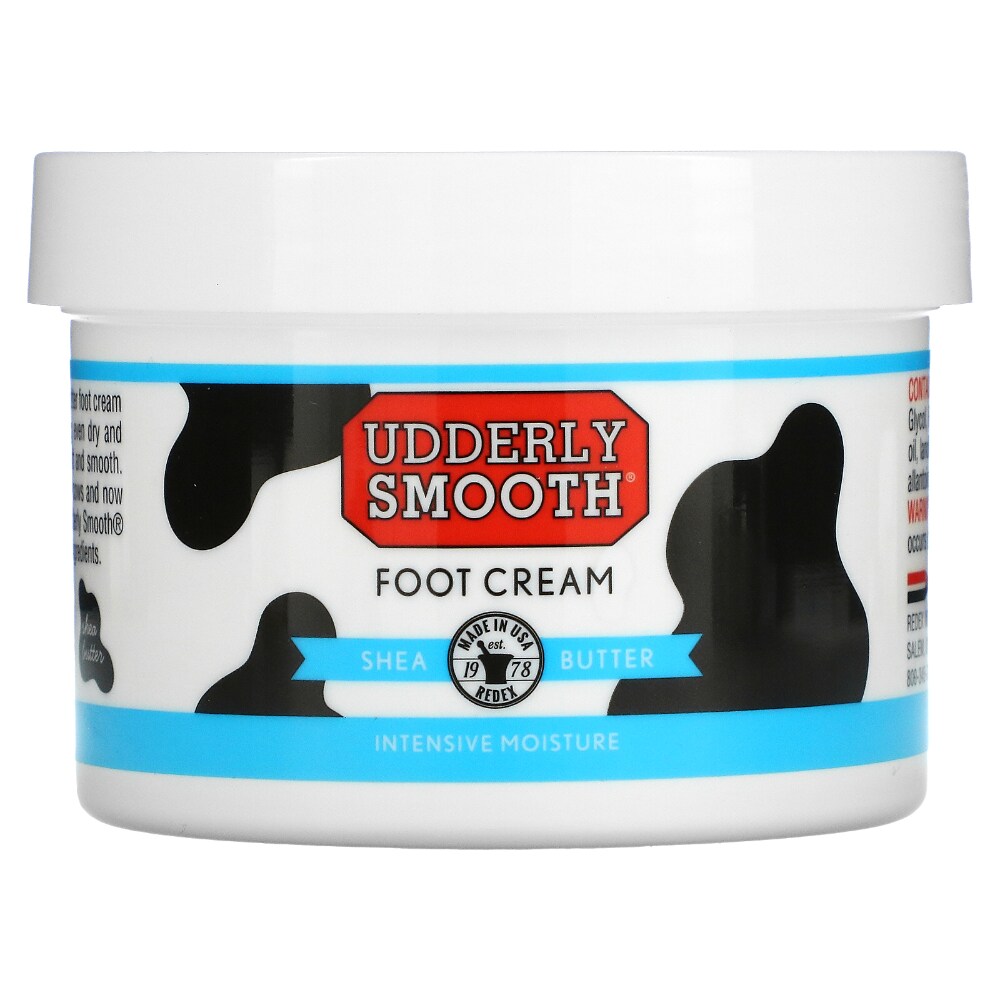 Udderly Smooth Fußcreme, Sheabutter, leicht parfümiert, 227 g