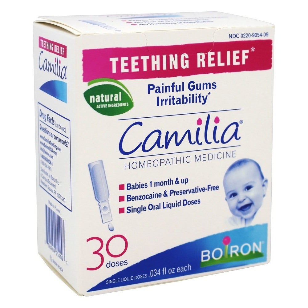 Boiron Camilia, Homöopathisches Arzneimittel Zahnungshilfe, 30 Einzeldosen Flüssigkeit