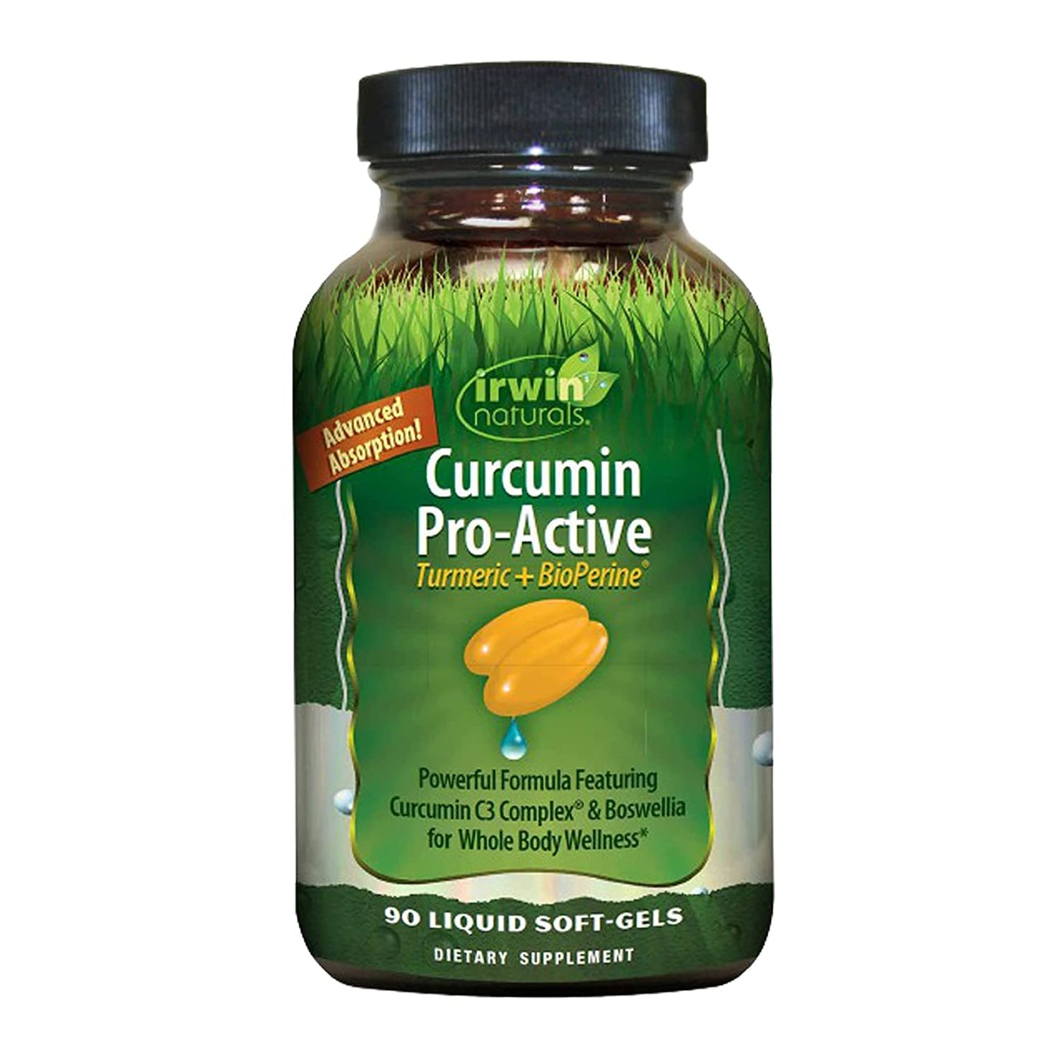 Irwin Naturals Magnesium + Ashwagandha Flüssige Softgele
