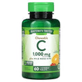 Nature's Truth Vitaminë C 1000mg + Trëndafil i egër (Wild Rose Hips), Mbështetje Imunitare, 60 Tableta të Përtypura