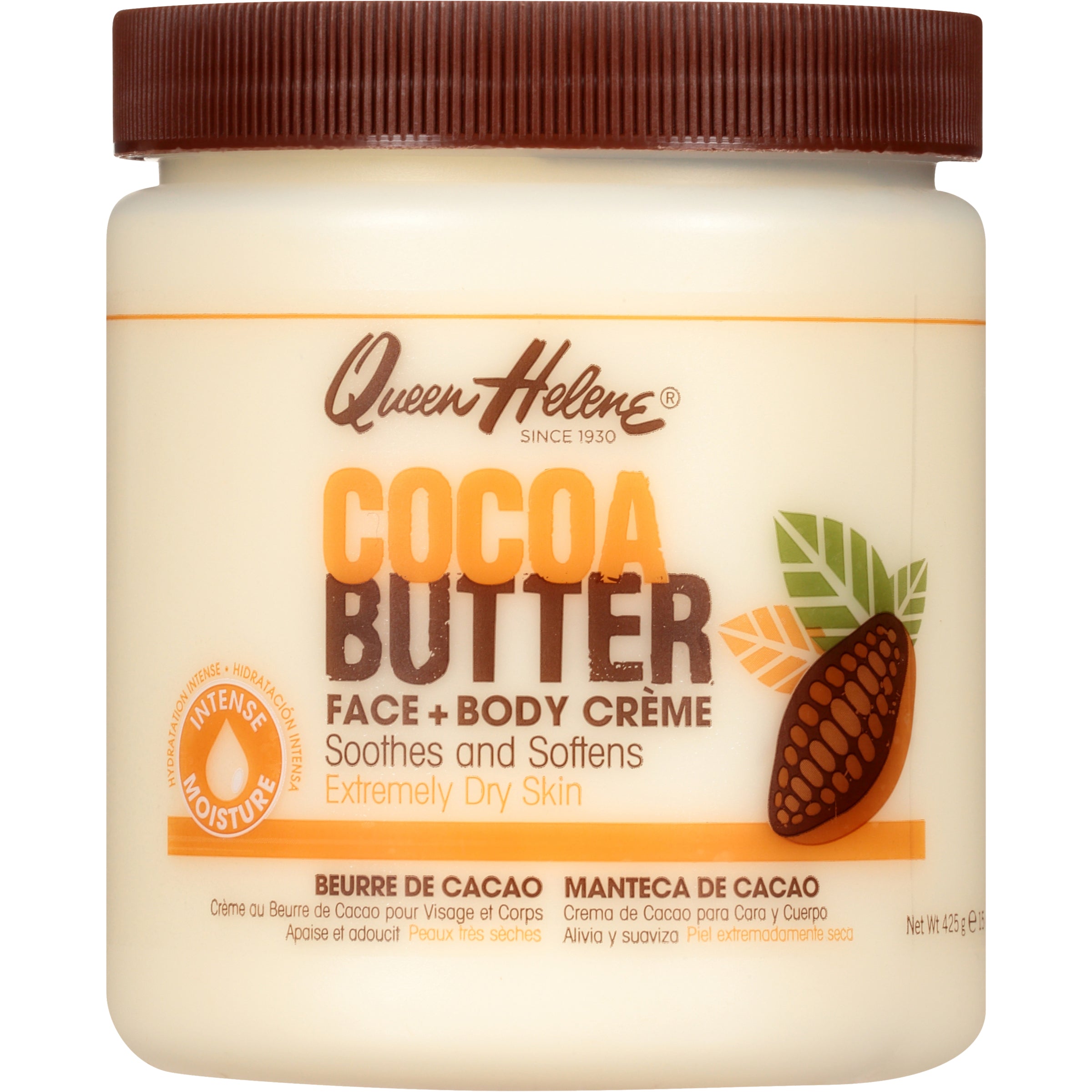 Queen Helene Kakaobutter Gesichts- + Körpercreme 425 g Tiegel