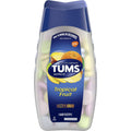 Tums Ultra Strength Tableta Antacide të Përtypshme me Shije Frutash Tropikale të Ndryshme për Lehtësimin e Urthit