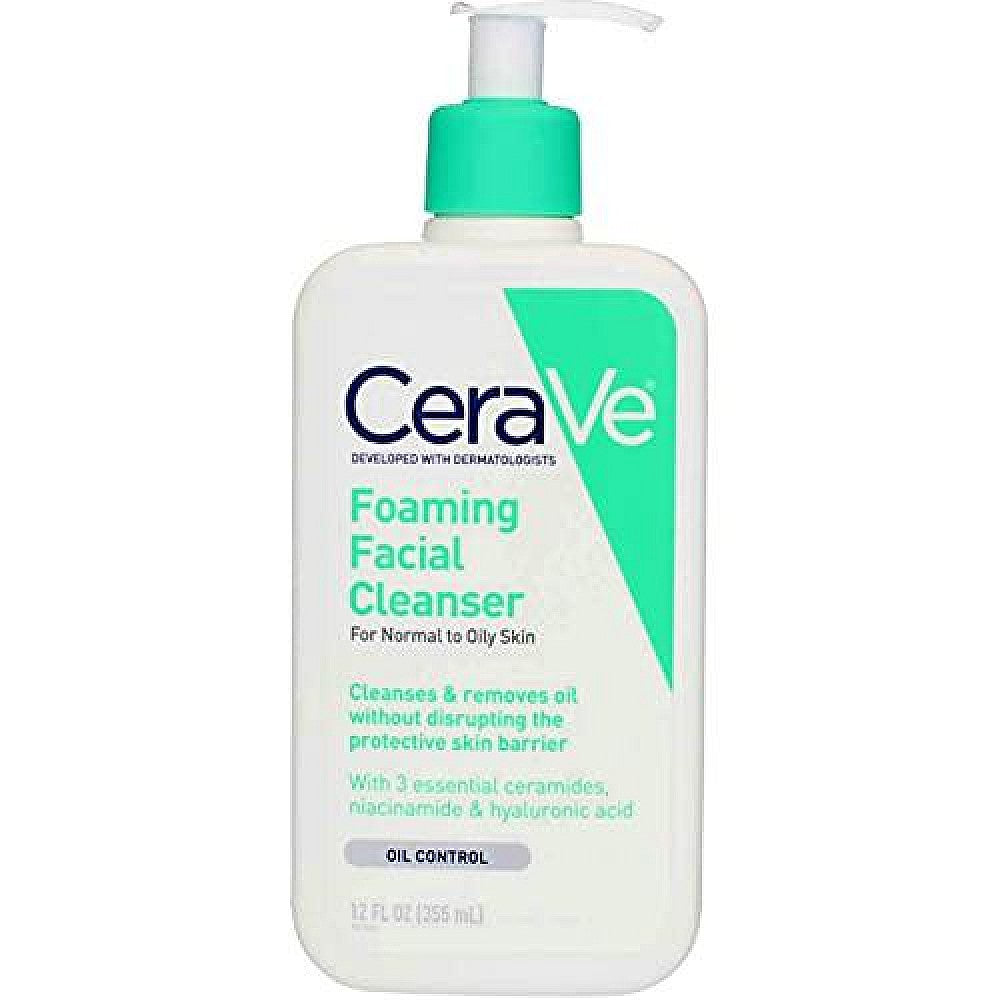 CeraVe Schäumendes Reinigungsgel, Für normale bis fettige Haut 340 g