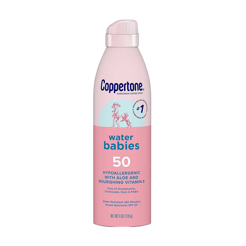Coppertone Water Babies Sonnenschutzlotion Spray, Breitspektrum LSF 50