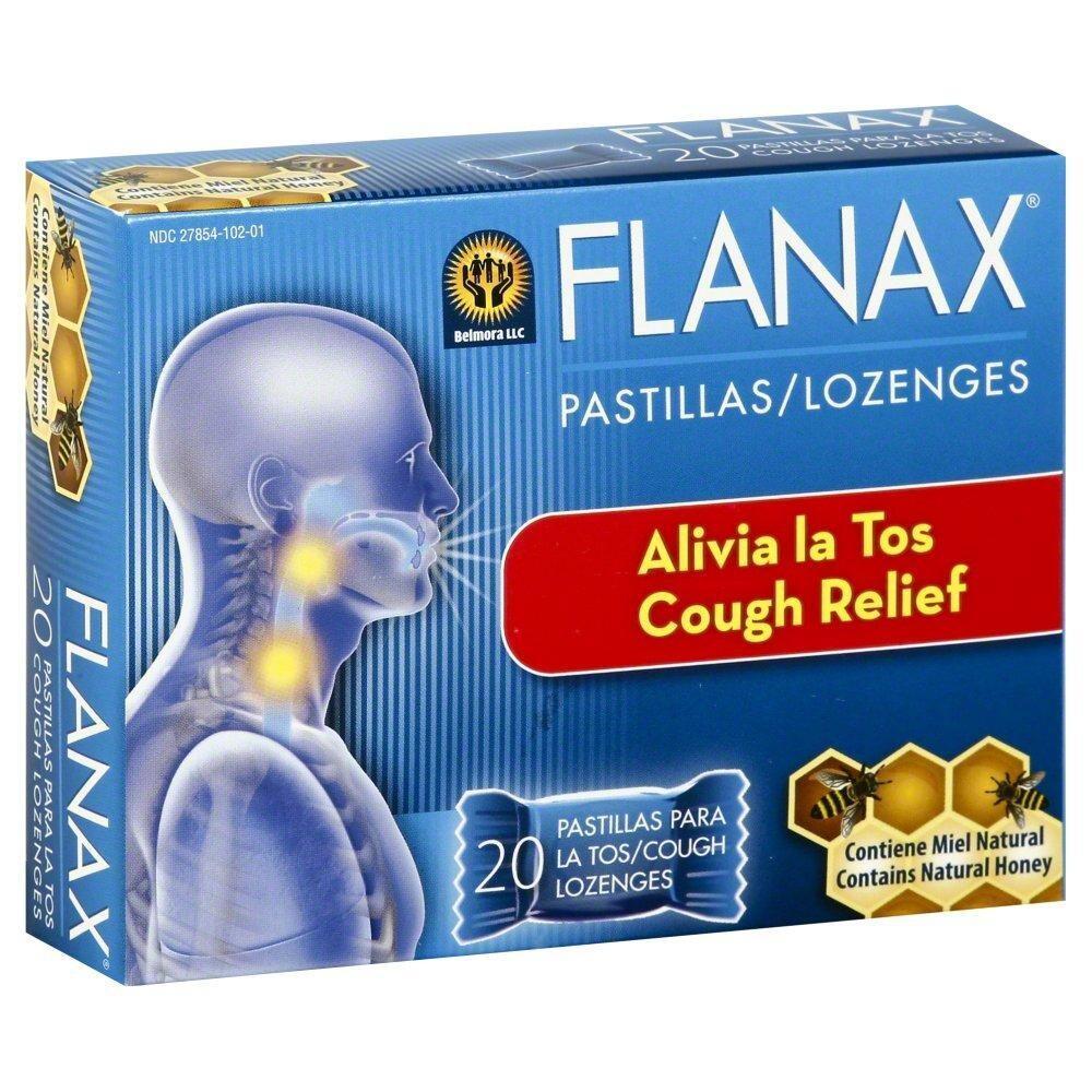Flanax Hustenmittel Halsbonbons Honig