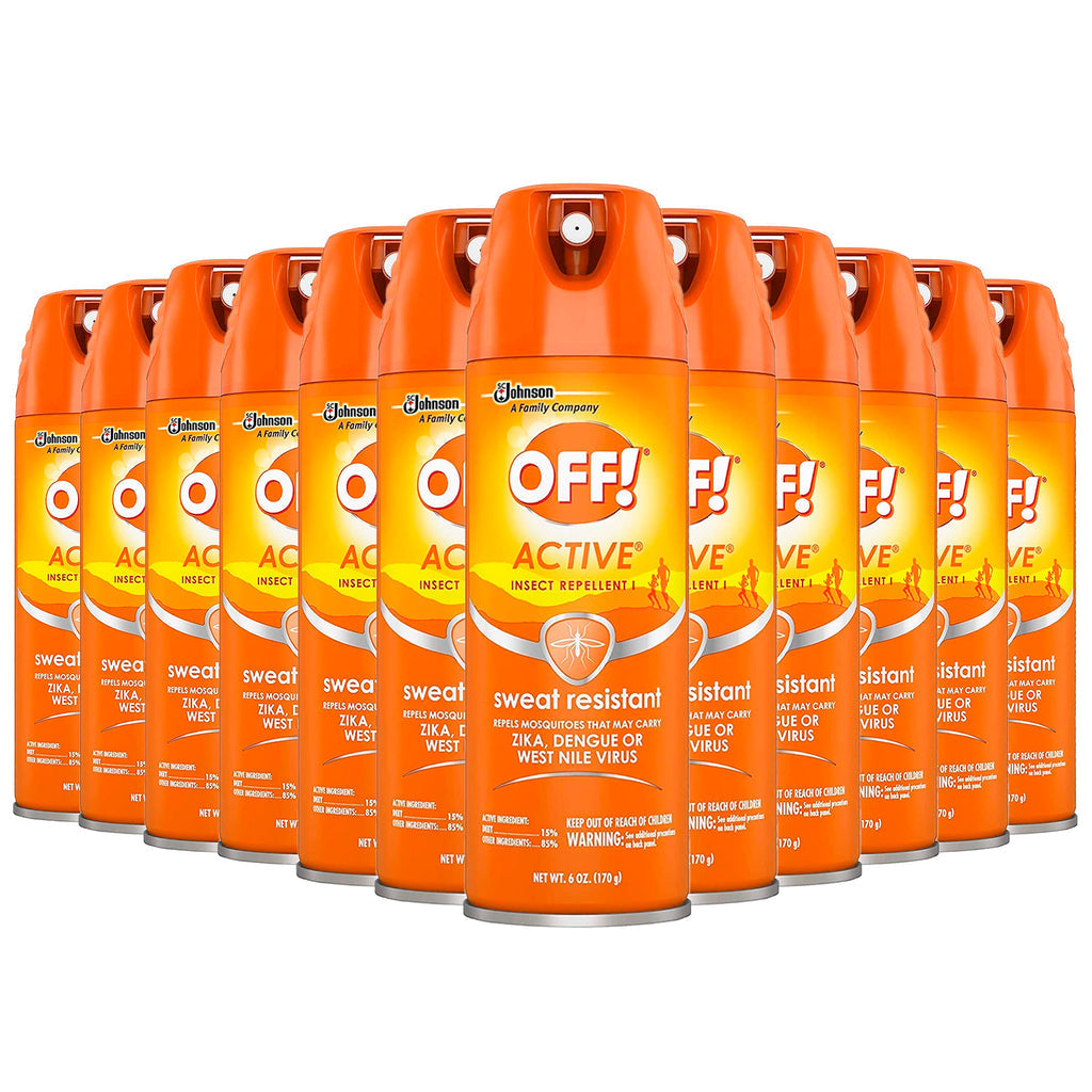 Off! Active Insektenschutzspray schweißresistent 177 ml