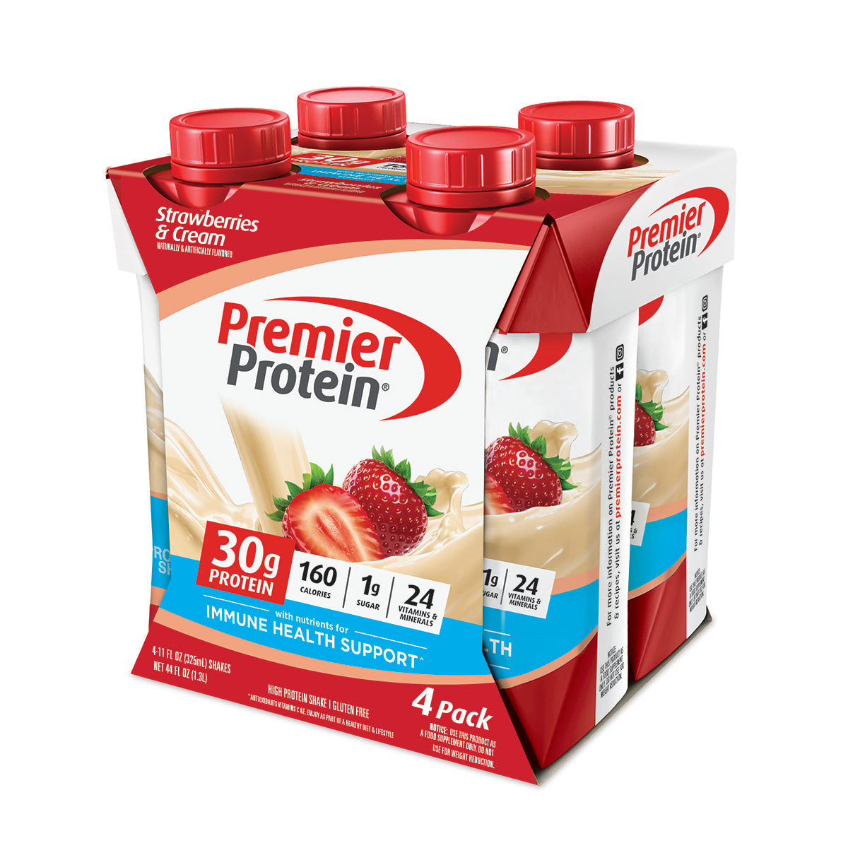 Premr Prot  Shake Lq 4x325 Ml  Stcrm