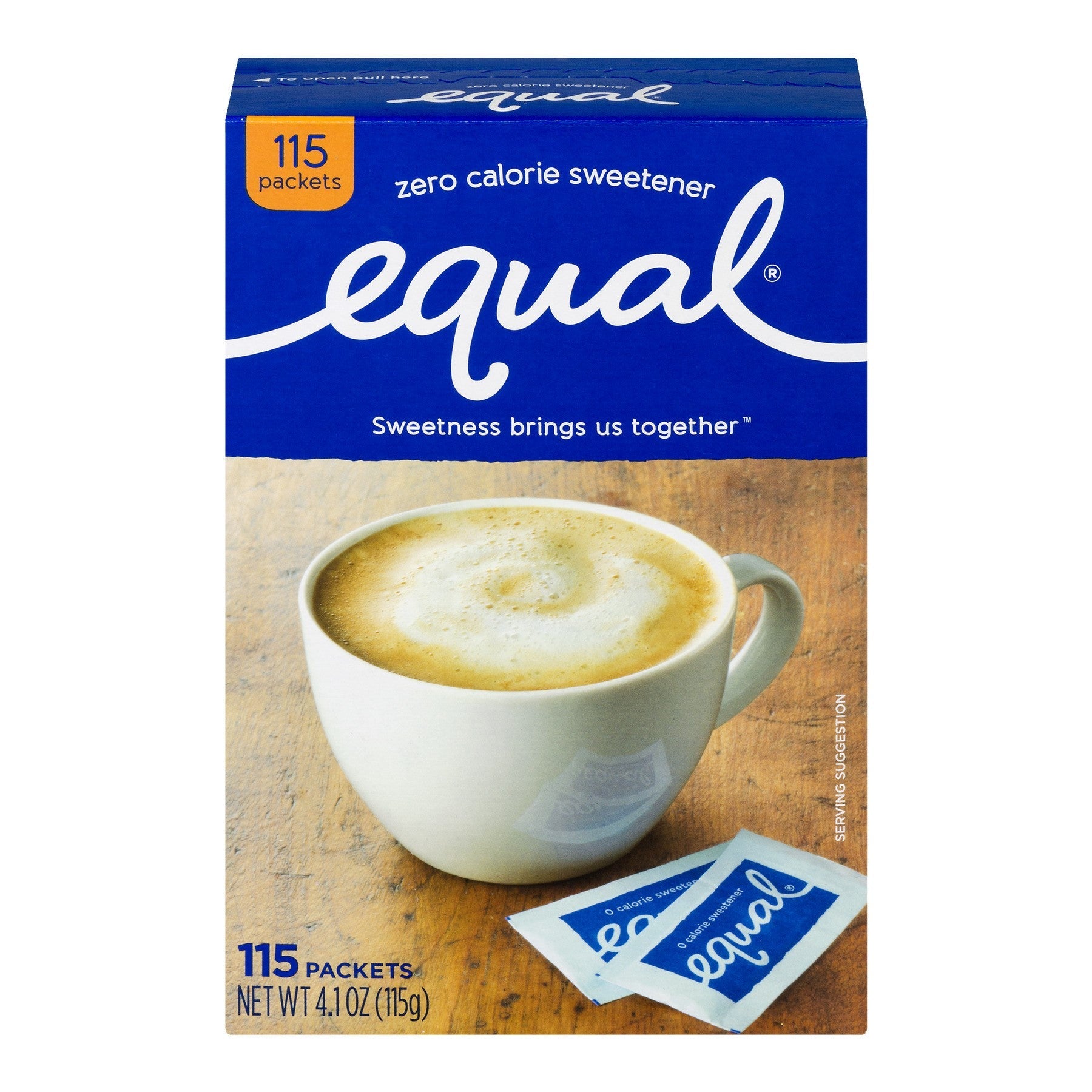Equal Original Süßstoff-Packungen, kalorienfrei, 100 Stück