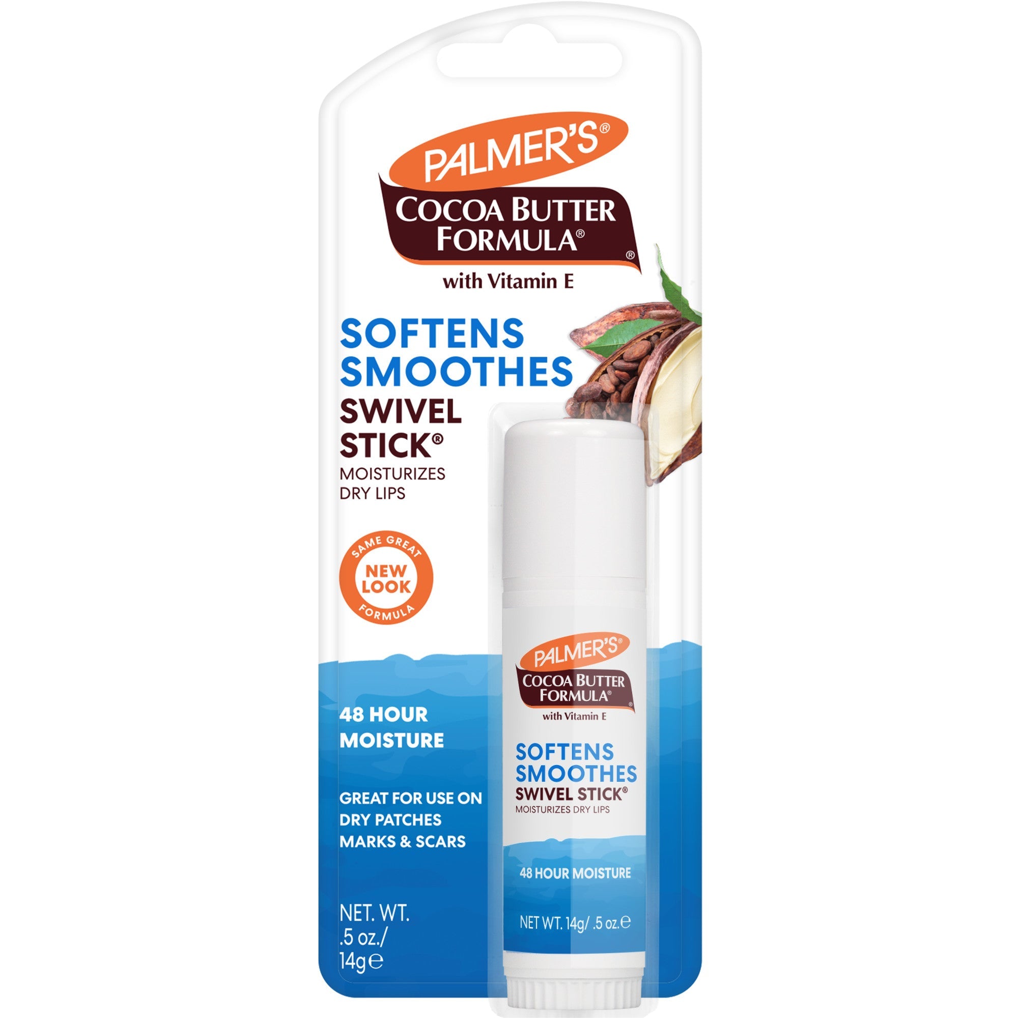 Palmer's Kakaobutter-Formel, Lippenbalsam, Dreh-Stift, mit Vitamin E, 14 g