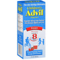 Advil Kinder Flüssigsuspension Fiebersenker/Schmerzmittel (Ibuprofen) mit Fruchtgeschmack 100 mg 118 ml Packung