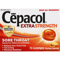 Cepacol Halsschmerzmittel-Lutschtabletten extra stark, 16 Stück, Honig-Zitronen-Geschmack