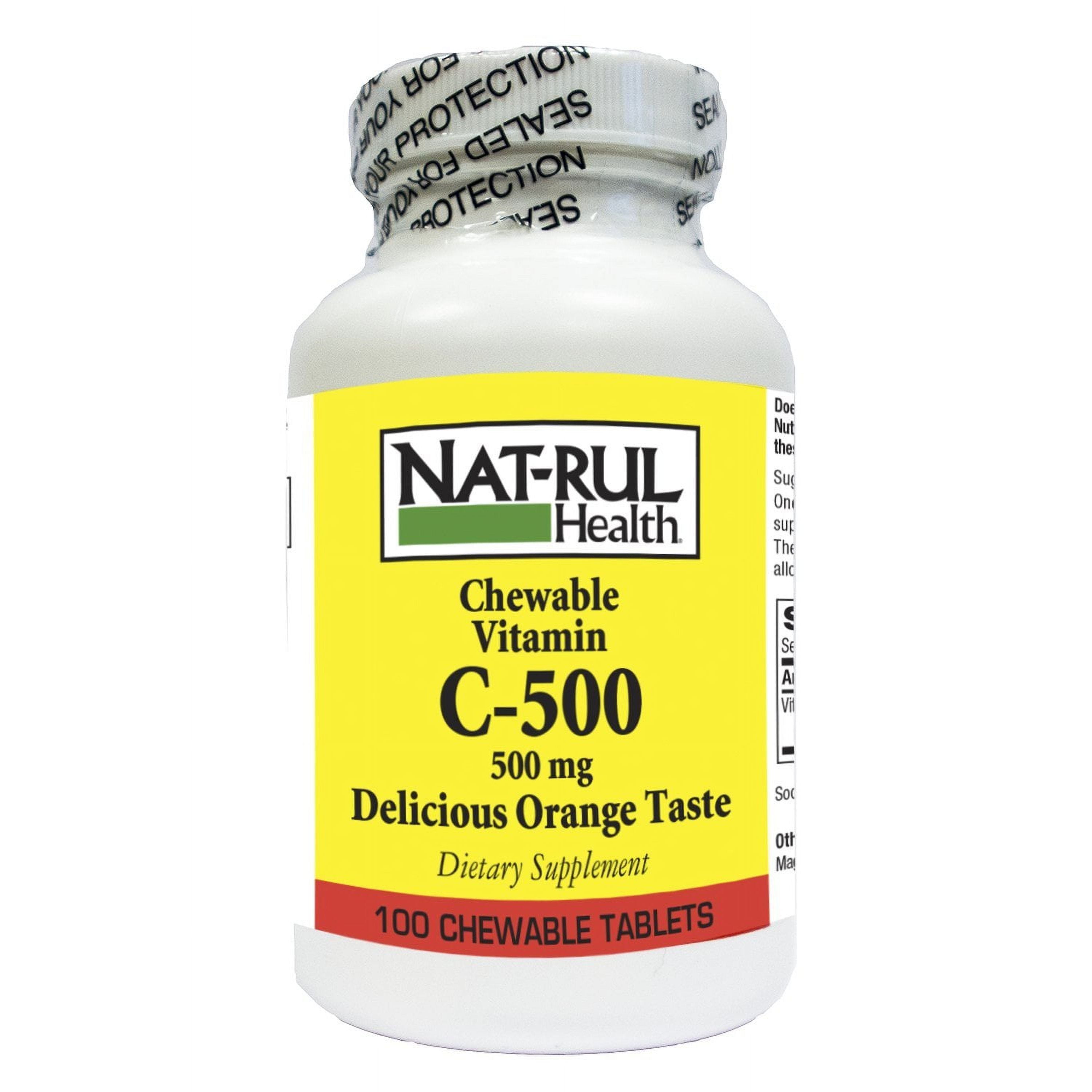Natrul Health C Vitamin 500 mg Kautabletten
