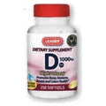 Leader™ Vitamin D3 (Cholecalciferol) – Essentielle Unterstützung für Knochen & Immunsystem