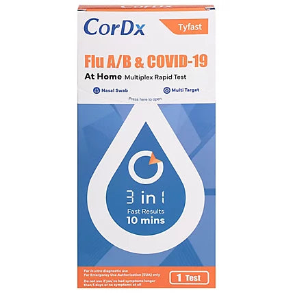 POCT TYFAST FLU A/B & C19 ABSTRICH