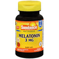 Sundance Vitamins® Melatonin – 3 mg – Natürlicher Beerengeschmack