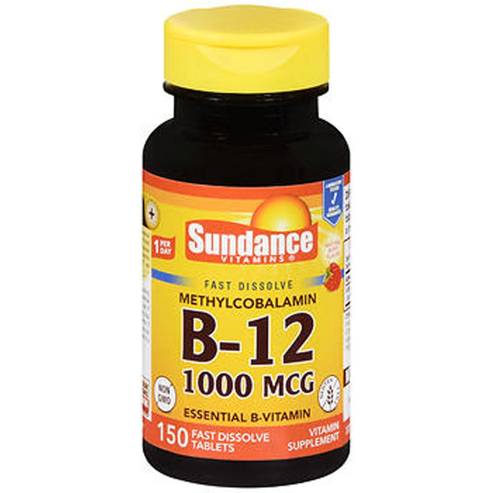Sundance Vitamine B-12 Kautabletten 1000mcg 150