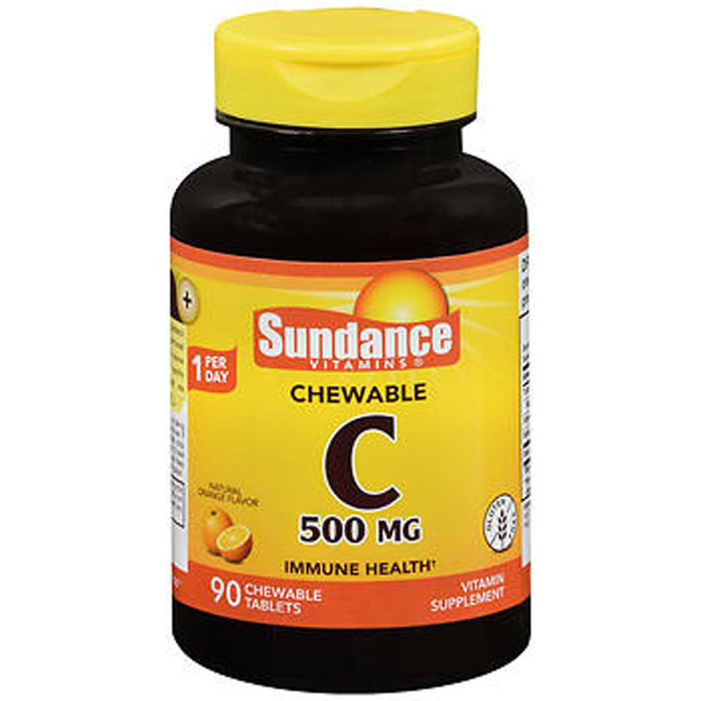 Sundance Vitamins Vitamin C 500 Mg Kautabletten